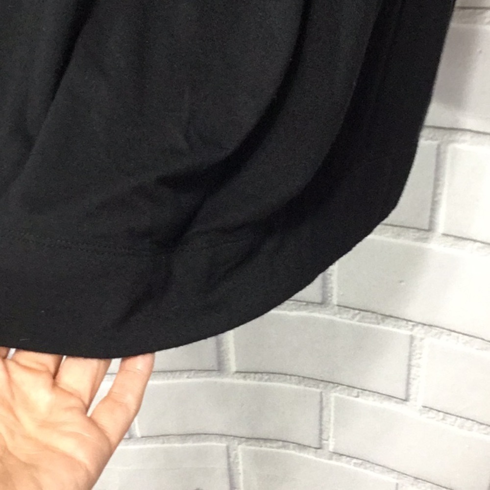 Karen Millen England Silk Trim Black keyhole Dress - Picture 7 of 8